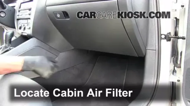 2011 Volkswagen Jetta SE 2.5L 5 Cyl. Sedan Air Filter (Cabin) Replace